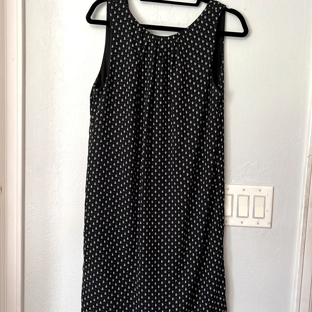 Printed shift dress